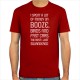 "Booze, birds and fast cars", T-shirt