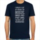 "Booze, birds and fast cars", T-Shirt