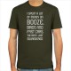 "Booze, birds and fast cars", T-Shirt