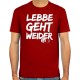 Lebbe geht weider, T-Shirt